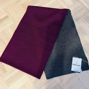 Smartwool - Power Pass Scarf, Purple & Grey Colour, Brand New with Tags!